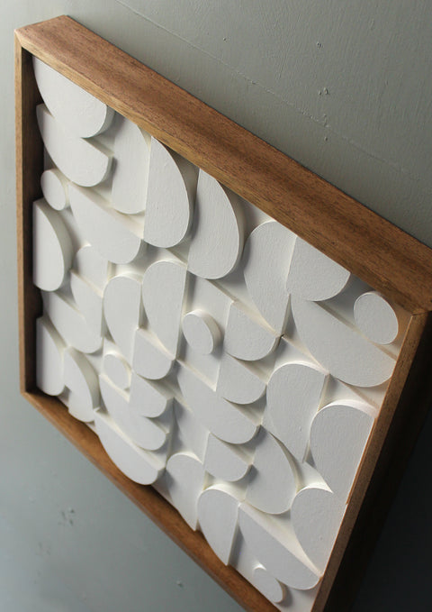 Composition 203 - White Midcentury