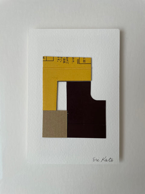 Ochre, Chocolate, Card