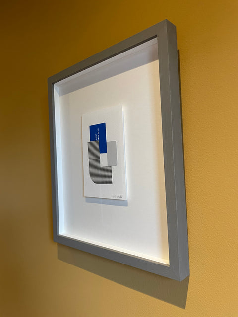 Houndstooth, Royal and Dove