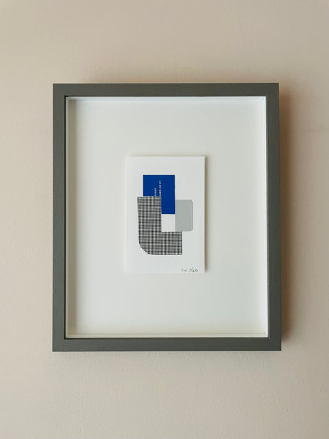 Houndstooth, Royal and Dove