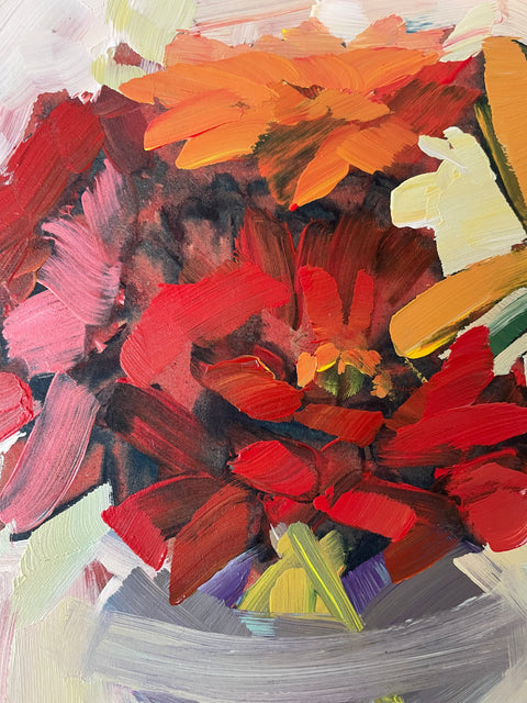 Tuesday - Dahlias and Rudbeckia