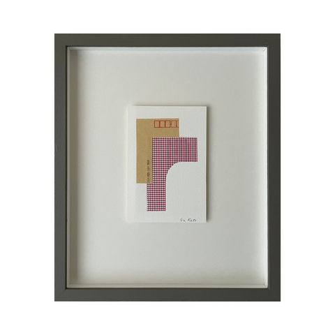 Envelope and Ruby Houndstooth