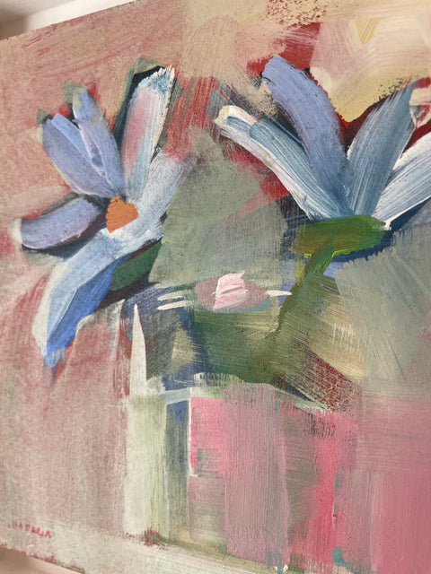 Heat Advisory - Daisies with Pink Light