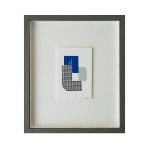 Houndstooth, Royal and Dove