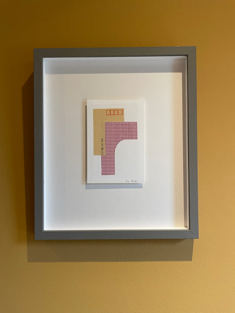 Envelope and Ruby Houndstooth